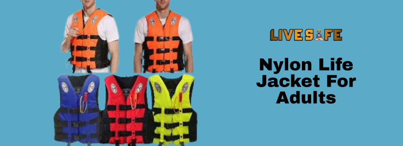 Nylon Life Jacket For Adults